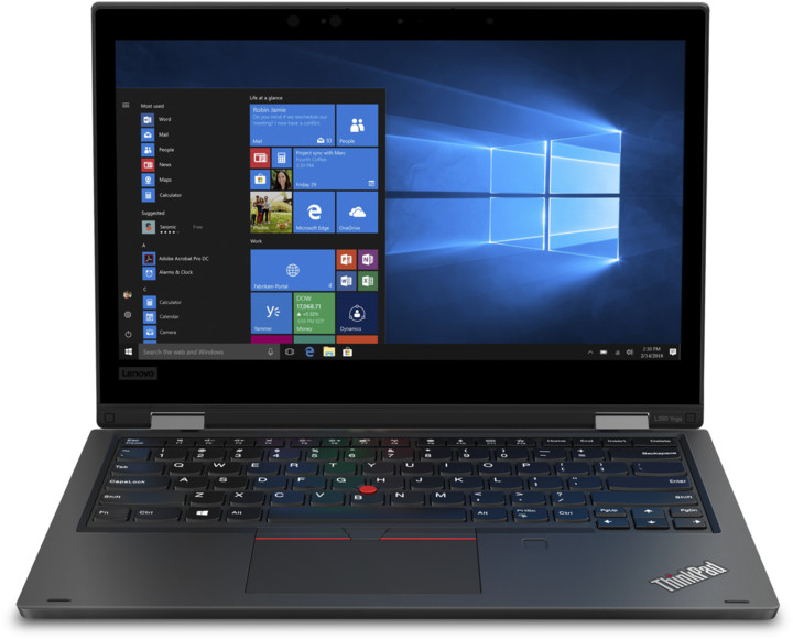 Lenovo ThinkPad Yoga L390, černá_2070484924