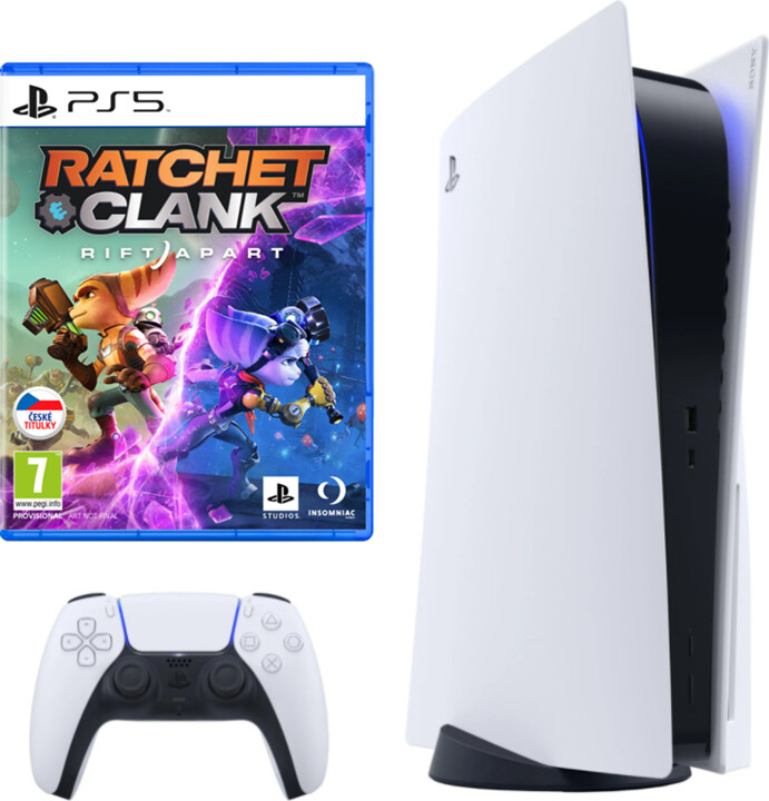 PlayStation 5 + hra Ratchet and Clank: Rift Apart