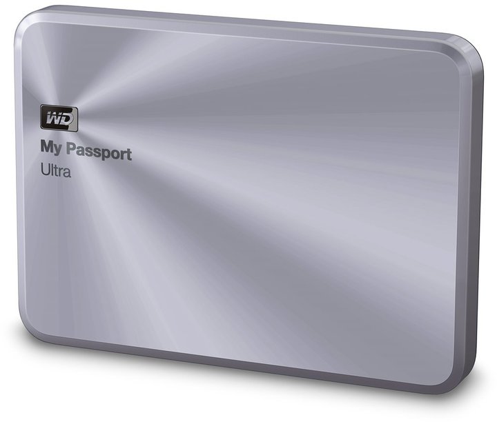 WD My Passport Ultra Metal - 1TB, stříbrná_1319347366