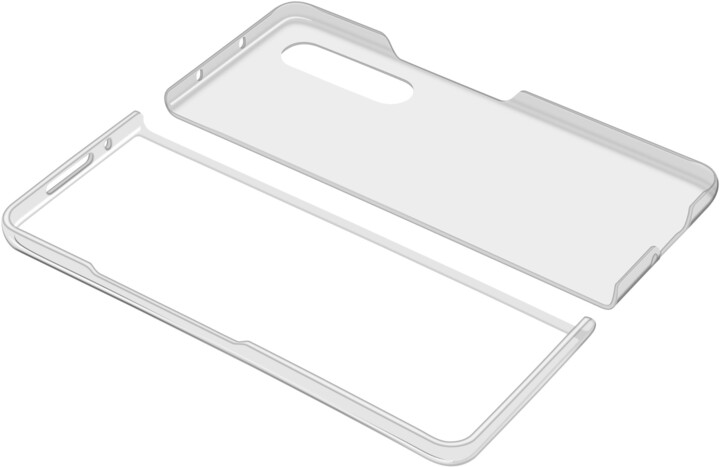 Cellularline zadní kryt Clear Case pro Samsung Galaxy Z Fold4, čirá_716559883
