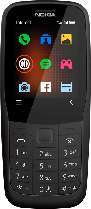 Nokia 220, 4G, Black_948517212