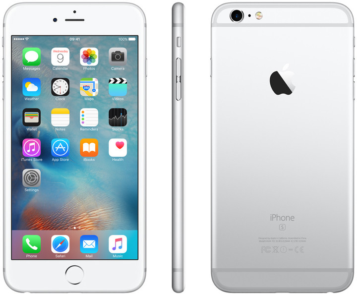 Apple iPhone 6s Plus 16GB, stříbrná_1886859636