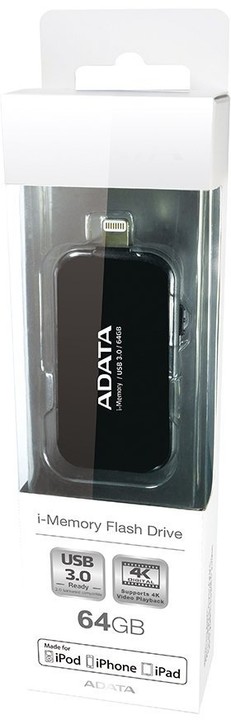 ADATA UE710 - 64GB, černá_990530235