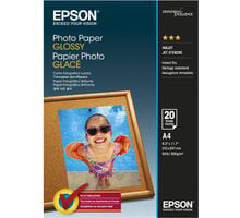 Epson Photo Paper Glossy, A4, 20 listů, 200g/m2, lesklý