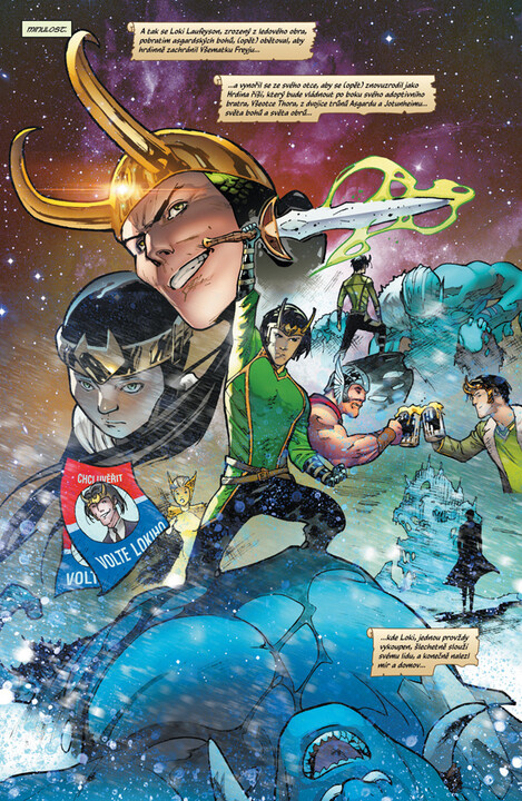 Komiks Loki: Bůh, který spadl na Zemi, kolekce, 1.-5. díl_915724469