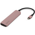 EPICO USB Type-C Hub Multi-Port 4k HDMI - rose gold/black_1603812422