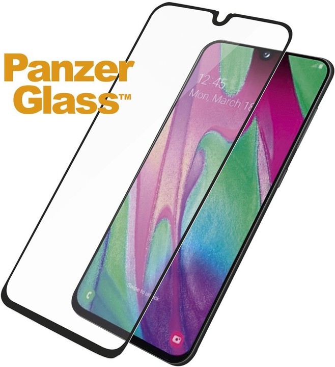 PanzerGlass Edge-to-Edge pro Samsung Galaxy A40, černá_736287891