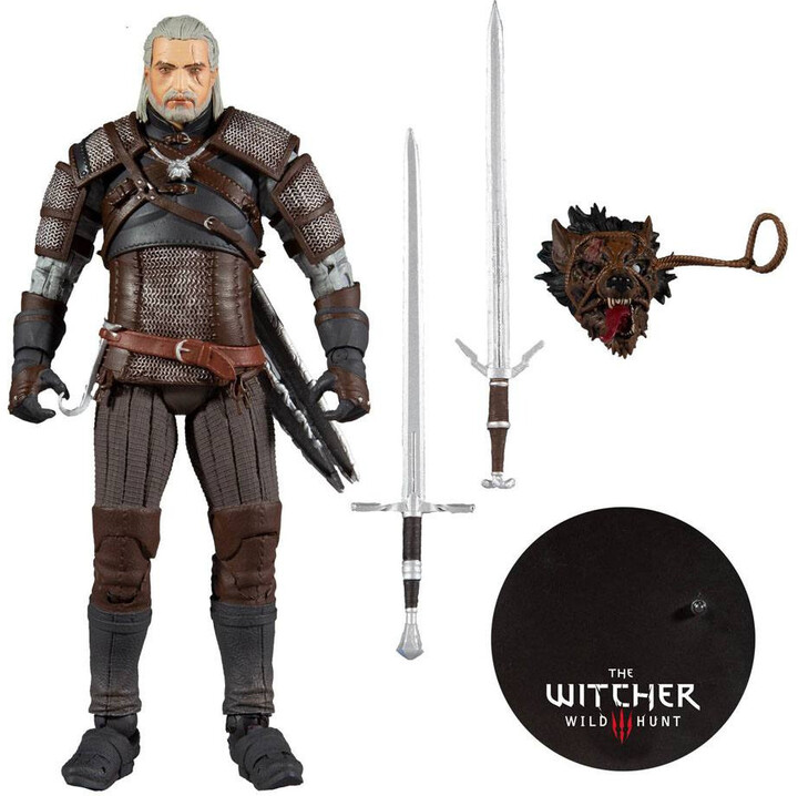 Figurka The Witcher - Geralt Action Figure 18 cm (McFarlane)_819711567
