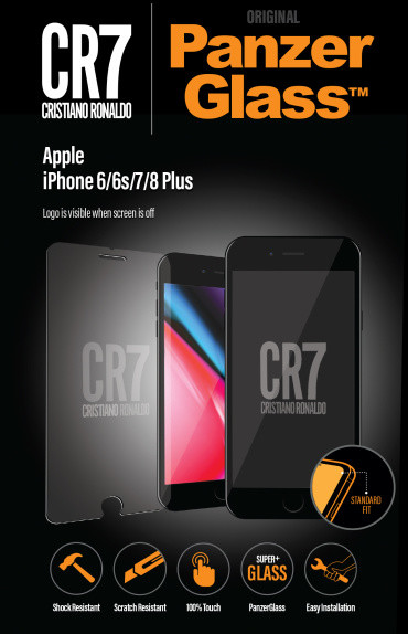 PanzerGlass Standard pro Apple iPhone 6/6s/7/8 Plus, čiré CR7_1441402344