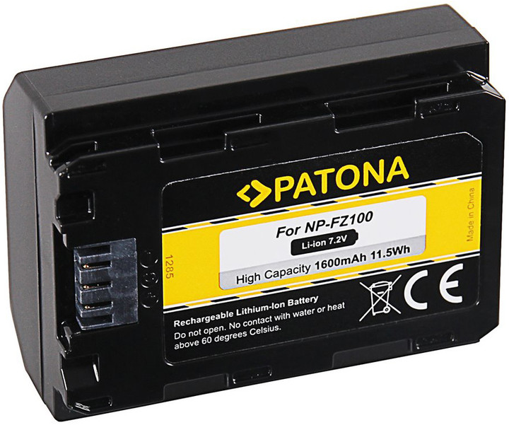 Patona baterie pro foto Sony NP-FZ100 1600mAh Li-Ion_2132870167