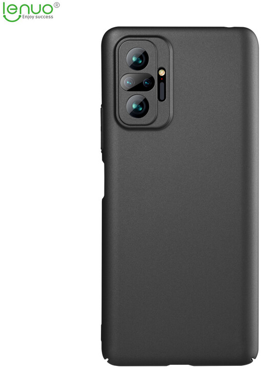Lenuo Leshield zadní kryt pro Xiaomi Redmi Note 10 Pro, černá_1717746092
