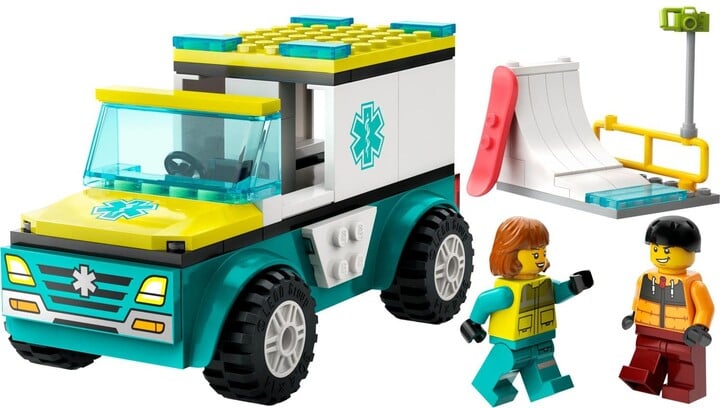 LEGO® City 60403 Sanitka a snowboardista_1199822831