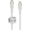 Belkin odolný kabel USB-C BOOST CHARGE™ PRO Flex, 1m, bílá_2061474021