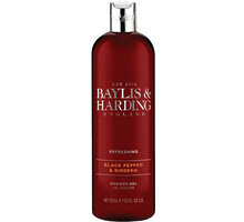 Baylis &amp; Harding Pánský Sprchový Gel - Černý pepř a ženšen, 500ml_1877499130