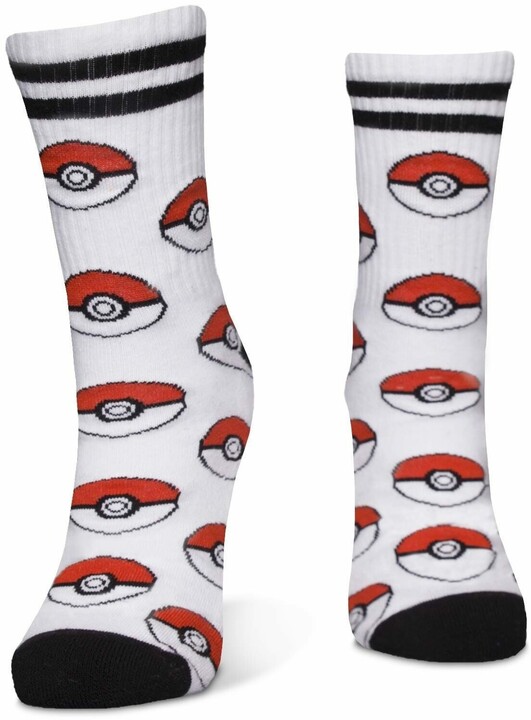 Ponožky Pokémon - Sport Socks, 3 páry (39-42)_737002592