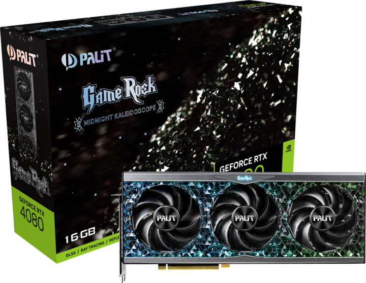 PALiT GeForce RTX 4080 GameRock, 16GB GDDR6X_713669281