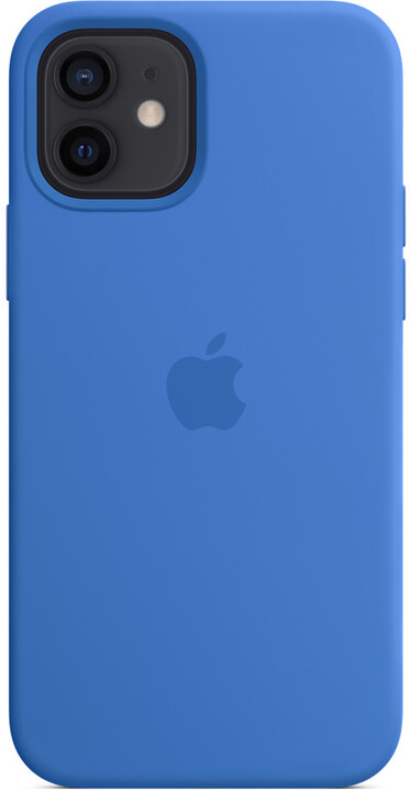 Apple silikonový kryt s MagSafe pro iPhone 12/12 Pro, modrá_1054106604