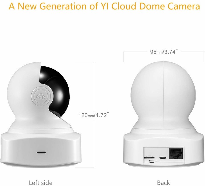 YI Cloud Dome 1080P Camera, bílá_1061201134