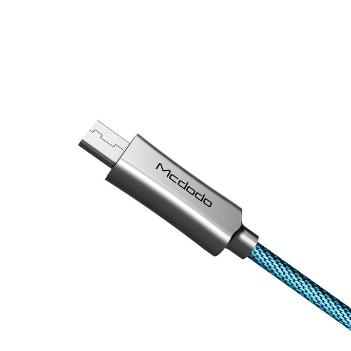 Mcdodo Knight datový kabel microUSB, 1m, modrá_1934078021