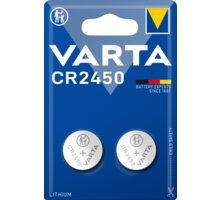 VARTA lithiová baterie CR2450, 2ks
