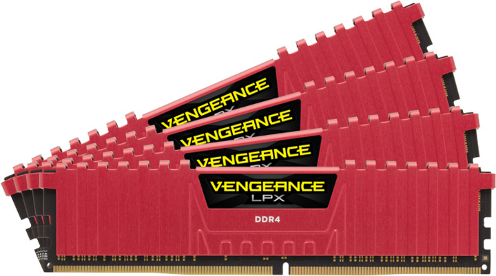 Corsair Vengeance LPX Red 16GB (4x4GB) DDR4 3200_879008815