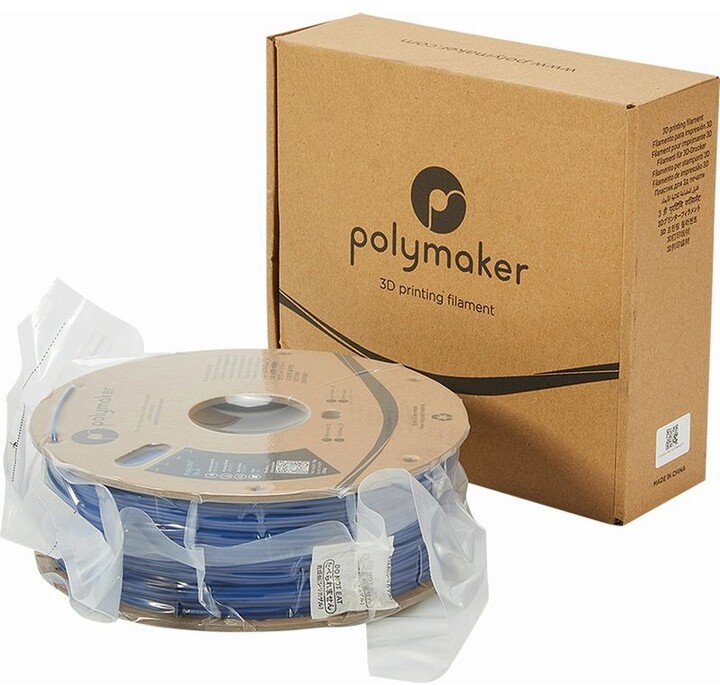 Polymaker tisková struna (filament), PolyLite PLA, 1,75mm, 1kg, modrá_2135537802