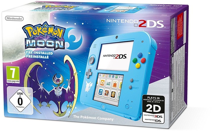 Nintendo 2DS Pokémon Ed. + Pokémon Moon_1592858322