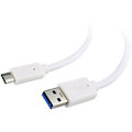 Gembird CABLEXPERT kabel USB 3.0 AM na Type-C kabel (AM/CM), 1,8m, bílá_1943566328