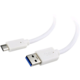 Gembird CABLEXPERT kabel USB 3.0 AM na Type-C kabel (AM/CM), 1m, bílá