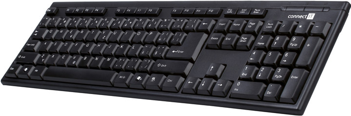 CONNECT IT klávesnice, USB, černá