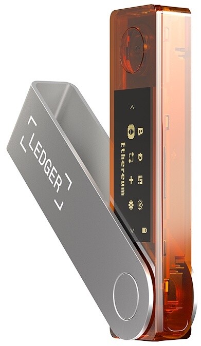 Ledger Nano X Blazing Orange, hardwarová peněženka na kryptoměny_36493462