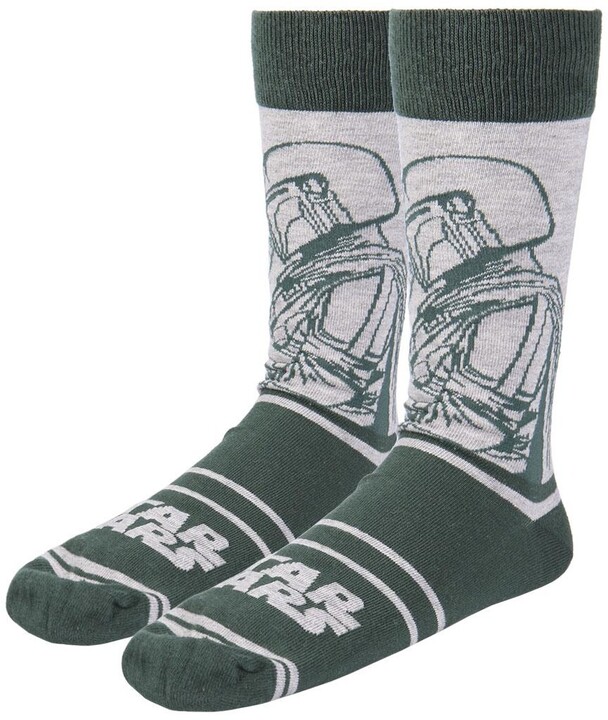 Ponožky Star Wars: The Mandalorian - The Mandalorian, 3 páry (35-41)_1016873735