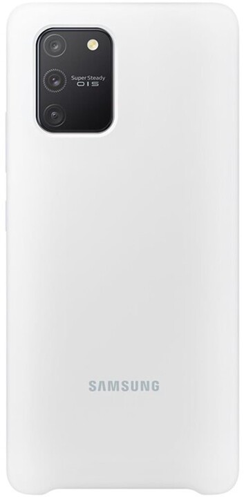 Samsung silikonový zadný kryt pro Samsung Galaxy S10 Lite, bílá_99610078