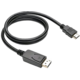C-TECH kabel DisplayPort/HDMI, 3m, černá