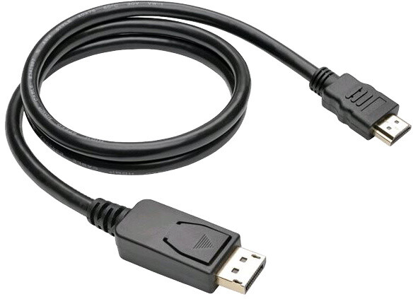 C-TECH kabel DisplayPort/HDMI, 3m, černá_1948451081