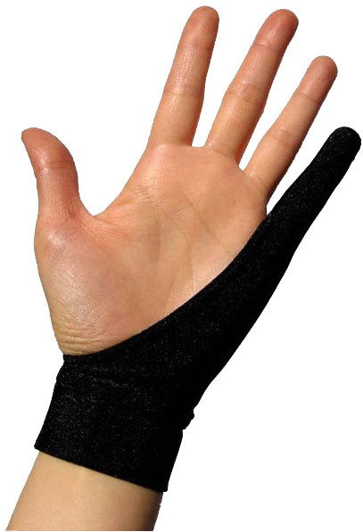 Wacom rukavice SmudgeGuard 1, velikost S, černá_51537457