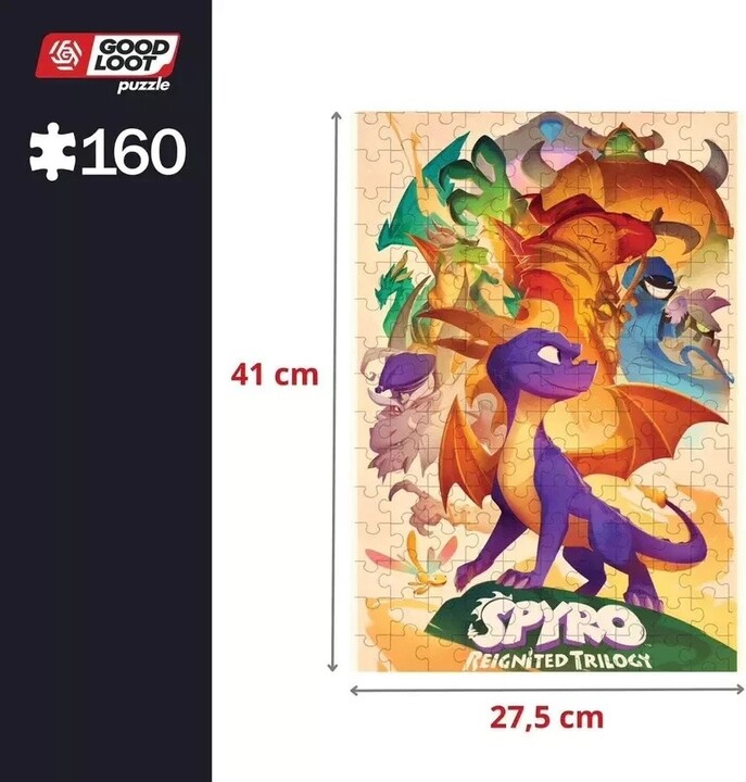Puzzle Spyro - Reignited Trilogy, 160 dílků_1809367429