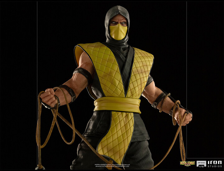 Figurka Iron Studios Mortal Kombat - Scorpion Art Scale, 1/10_1284008533