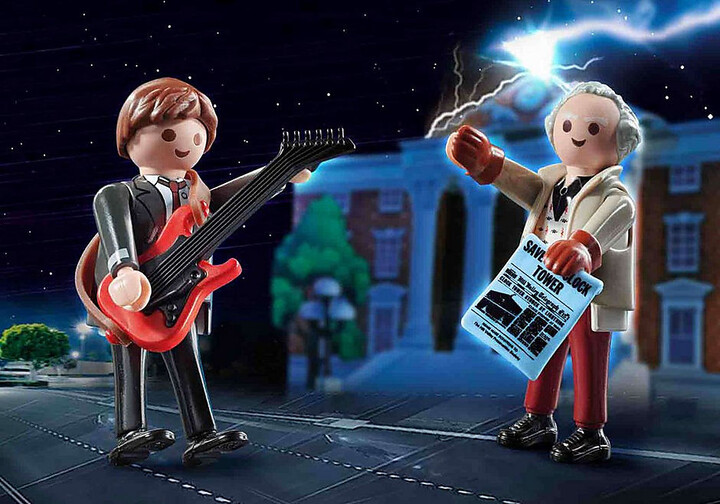 Playmobil Back to the Future 70459 Marty McFly a Dr. Emmett Brown_2012011257