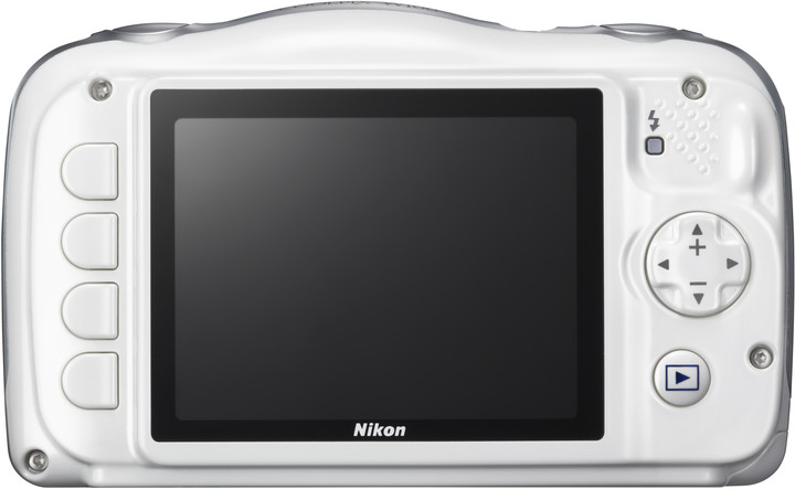 Nikon Coolpix W100, bílá + Backpack kit_2027647742