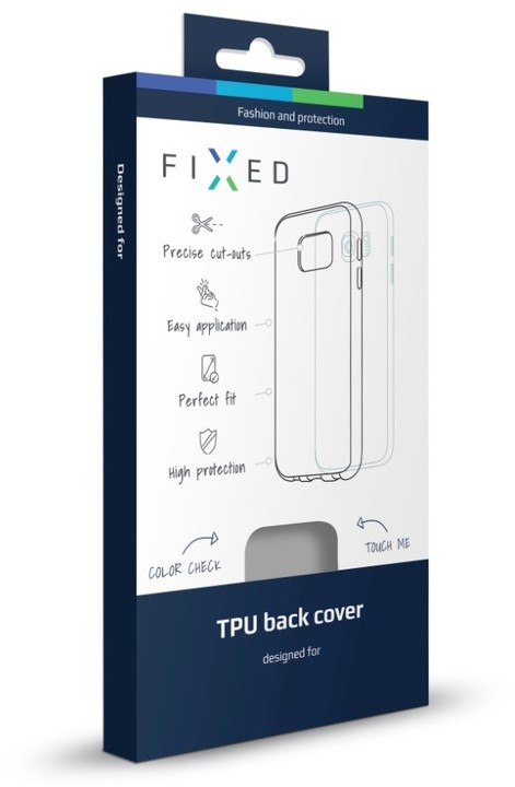 FIXED TPU gelové pouzdro pro Samsung Galaxy A7 (2017), bezbarvé_1810121085