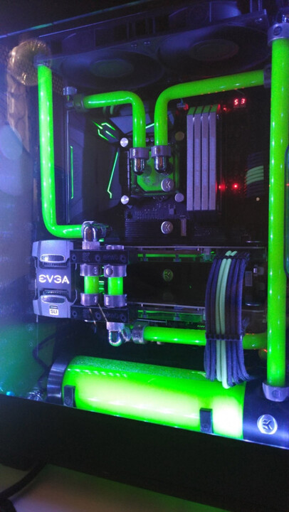 EK Water Blocks EK-CryoFuel Solid Neon UV Green - 1L_577915547