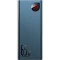 Baseus powerbanka s digitálním displejem Adaman Metal QC + PD, 20000mAh, 65W, modrá +_863635270
