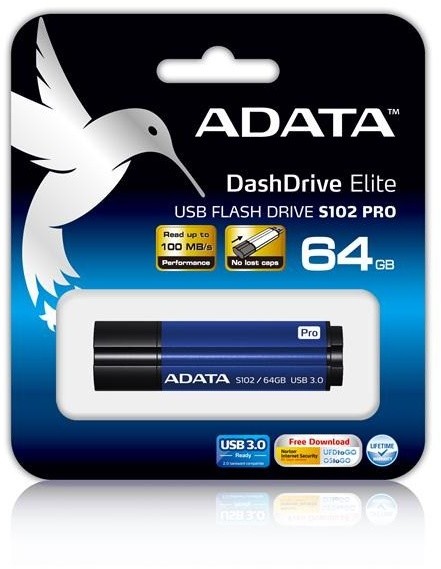 ADATA Superior S102 Pro 64GB modrá_455609011
