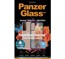 PanzerGlass ochranný kryt ClearCase pro Samsung Galaxy S21+, antibakteriální, černá_1276649687
