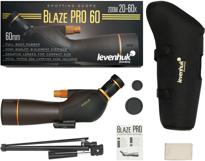 Levenhuk Blaze PRO 60 Spotting, 60mm, 20-60x_1034231827