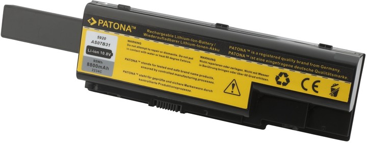 Patona baterie pro ACER, ASPIRE 5220 / 5920 8800mAh Li-Ion 10,8V_1928486210