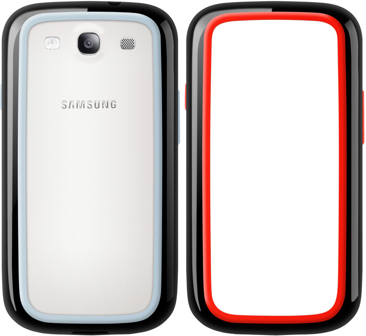 Belkin Surround pro Samsung Galaxy SIII - 2pack, ice&amp;black + ruby&amp;black_1693994587