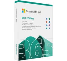 Microsoft 365 pro rodiny 1 rok