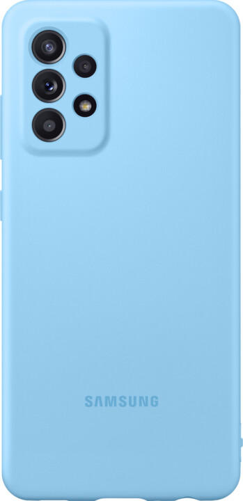 Samsung silikonový kryt pro Samsung Galaxy A52/A52s/A52 5G, modrá_1358050349
